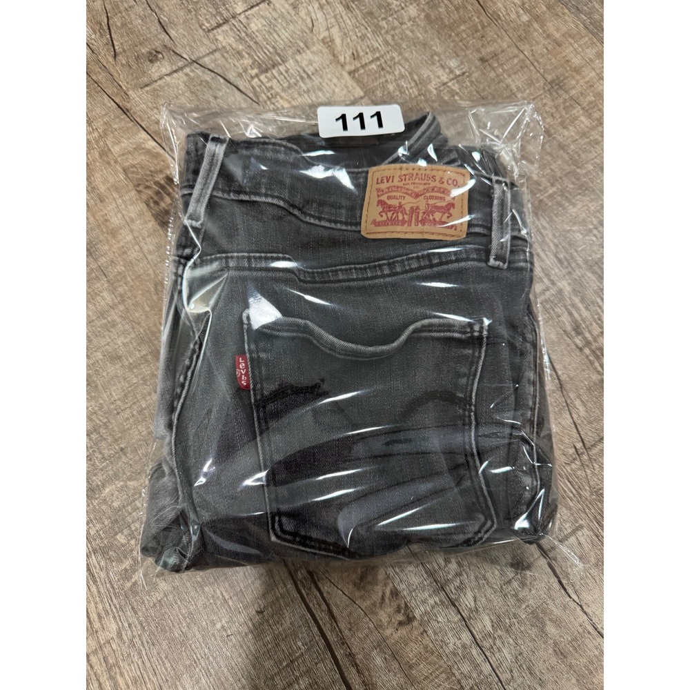 Levi Strauss Womens Classic Mid Rise Skinny Jeans Faded Black Size 14 Stretch‎ - Picture 13 of 13